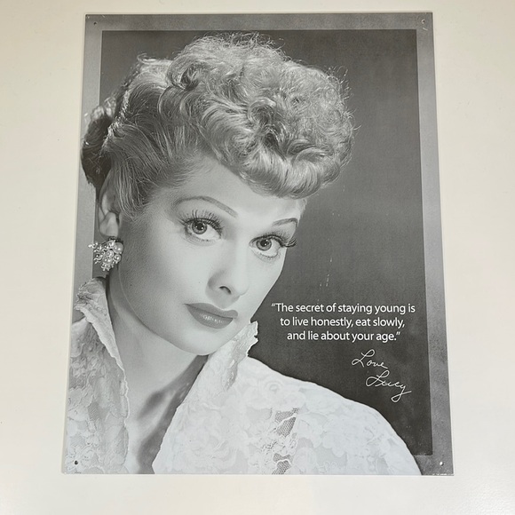 I Love Lucy Wall Decor I Love Lucy Lucille Balls Theory On Staying